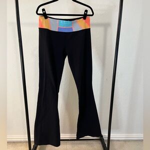 Lululemon Flare Yoga Pants - Size 12 - Black